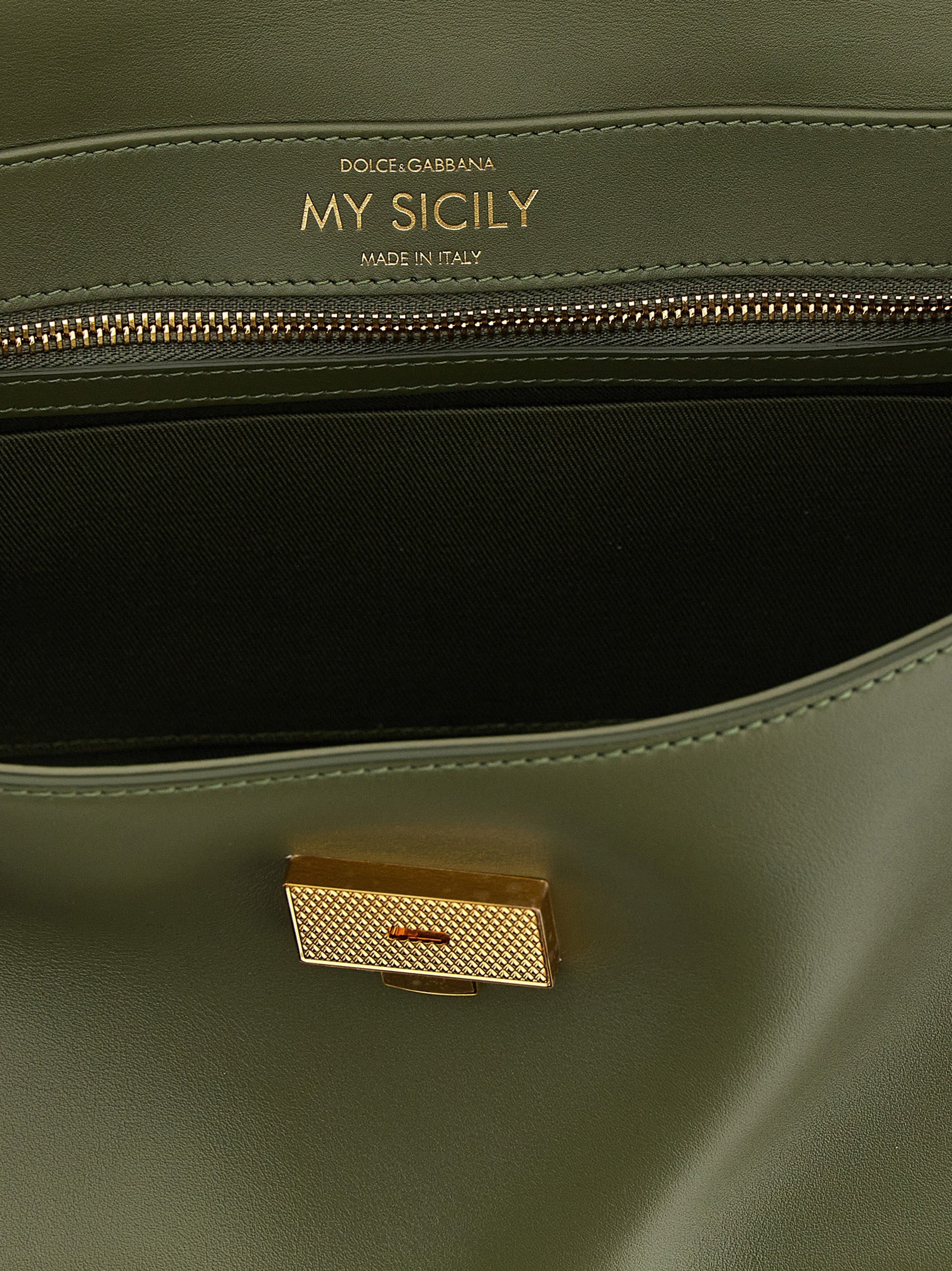 Bicolor Calfskin Handbag