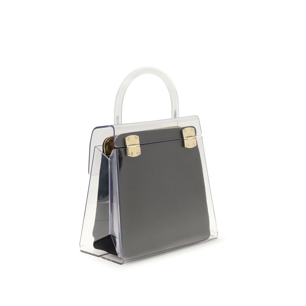 Black Pvc Handbag