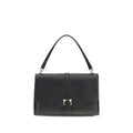 Black Calf Leather Bos Taurus Shoulder Bag