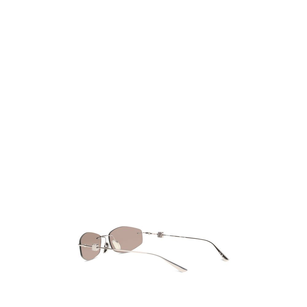 Silver Metal Sunglasses