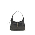 Black Goatskin Shoulder Bag