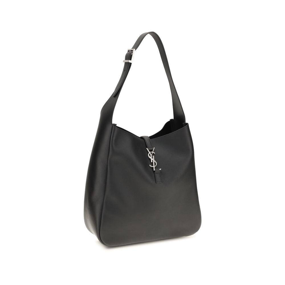 Black Calf Leather Bos Taurus Shoulder Bag