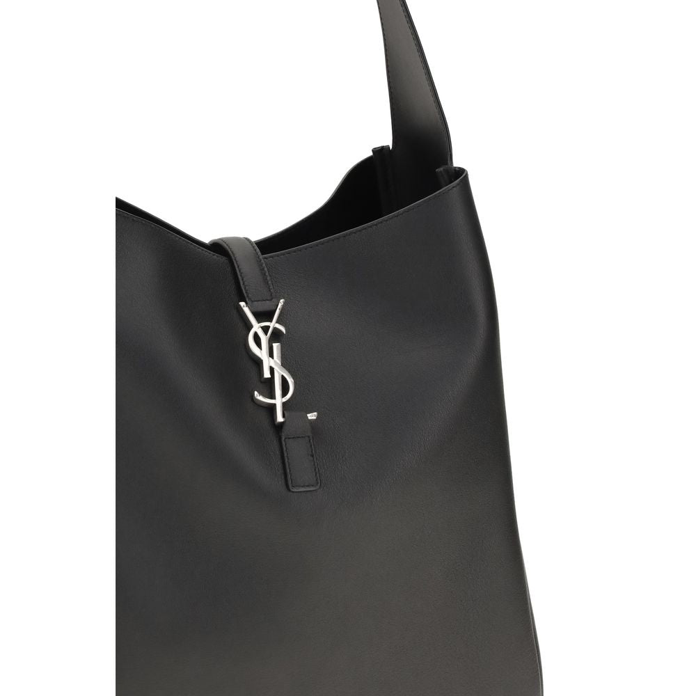 Black Calf Leather Bos Taurus Shoulder Bag