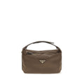 Brown Recycled Polyamide Handbag