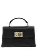 Black Leather Crossbody Bag
