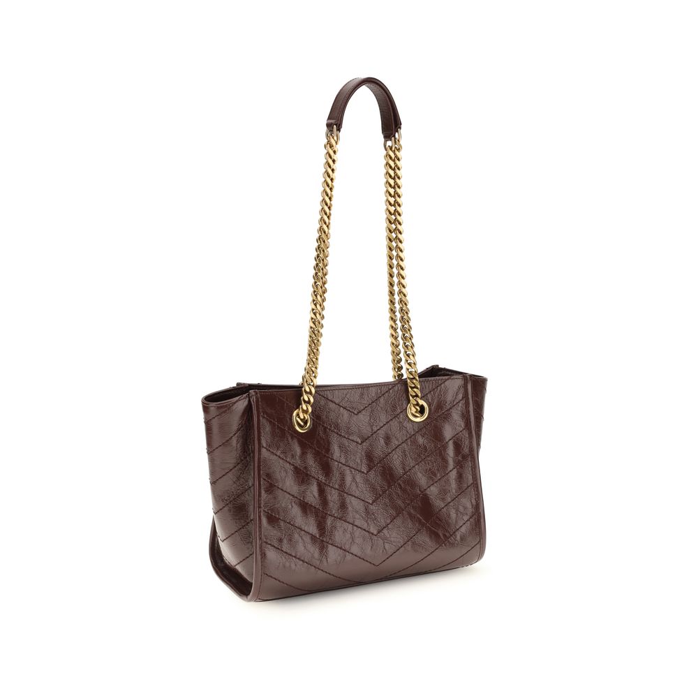 Brown Calf Leather Bos Taurus Shoulder Bag