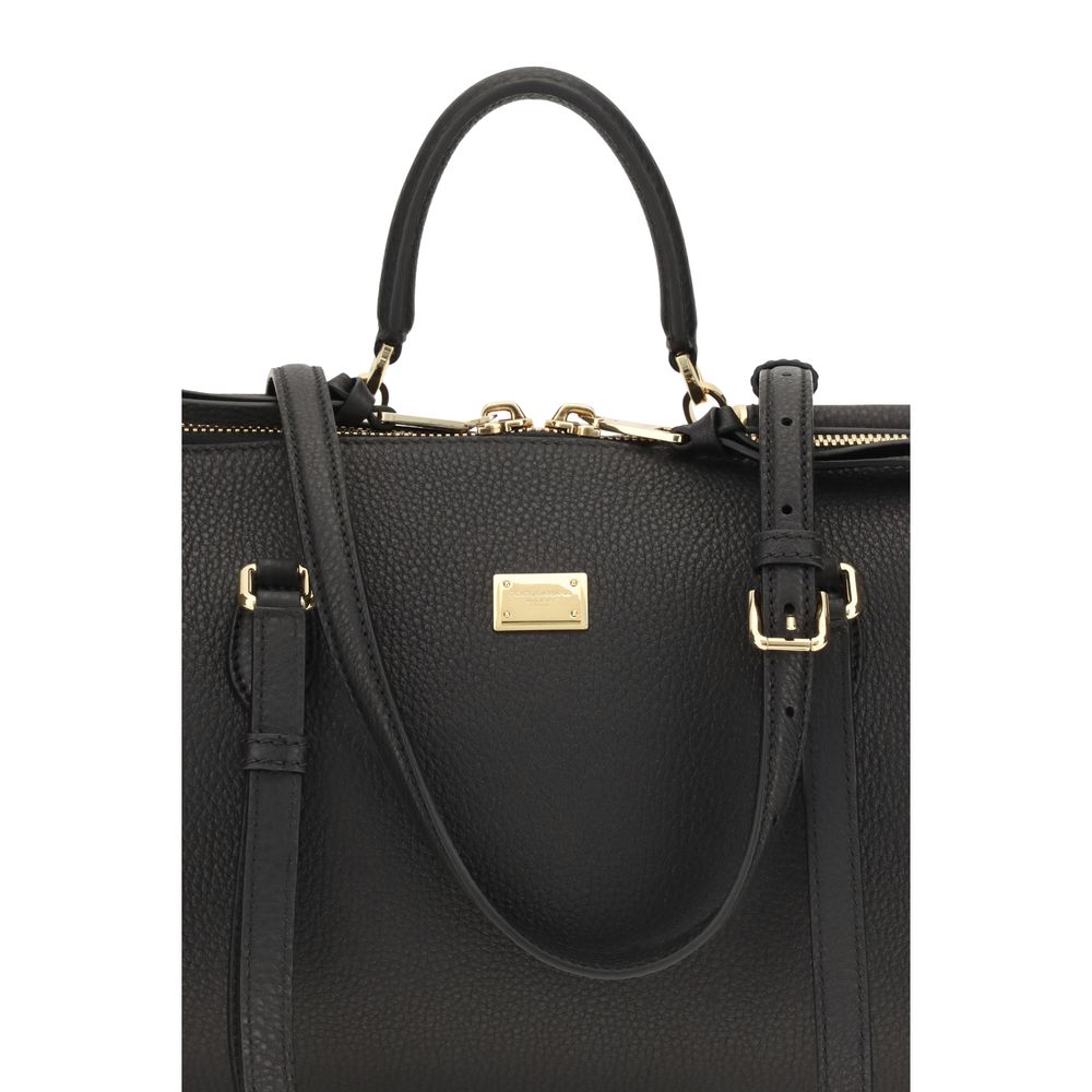 Black Calf Leather Bos Taurus Shoulder Bag