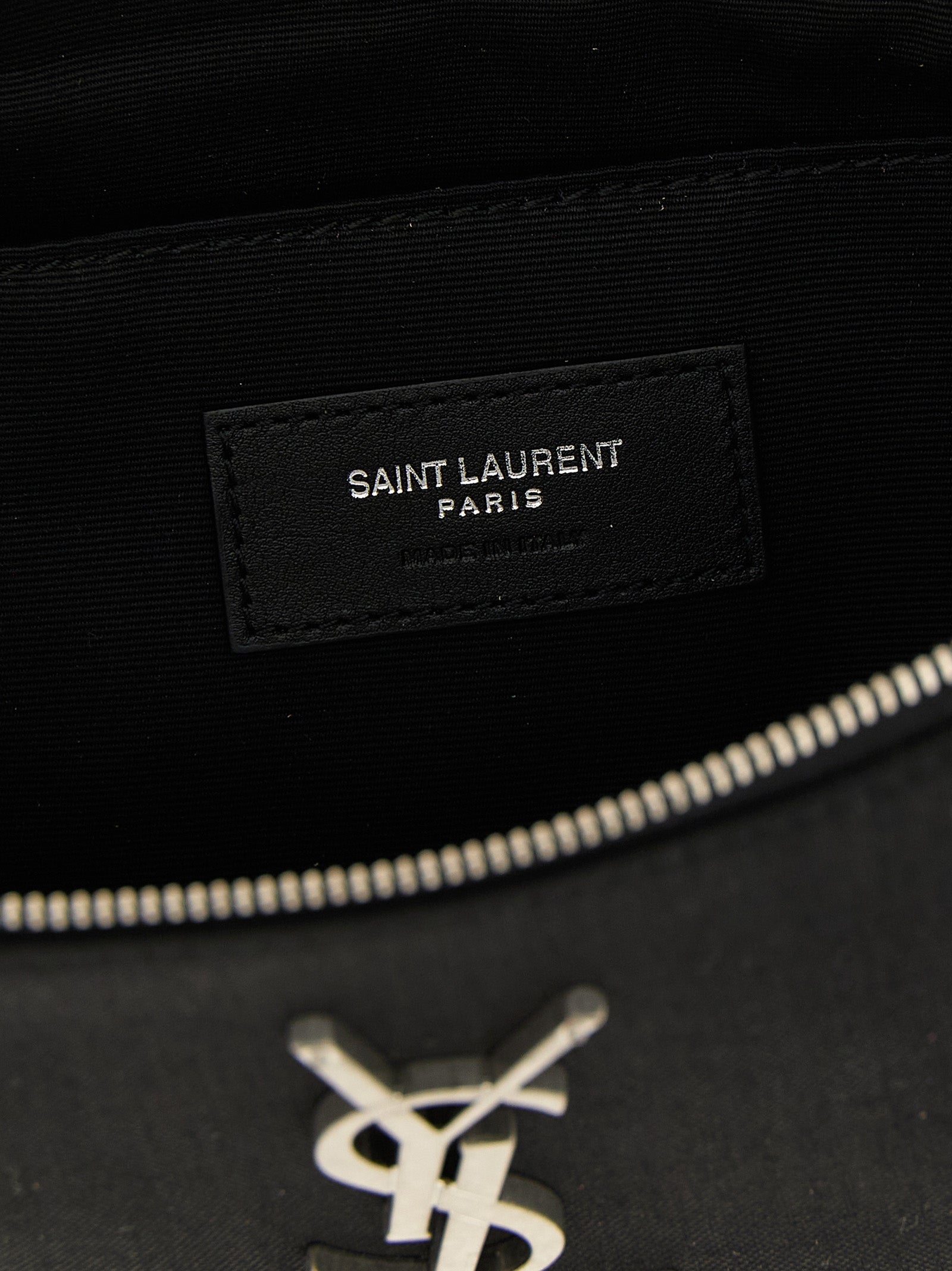 Black Lamb Leather Crossbody Bag