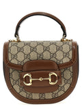 Brown Polyethylene Handbag