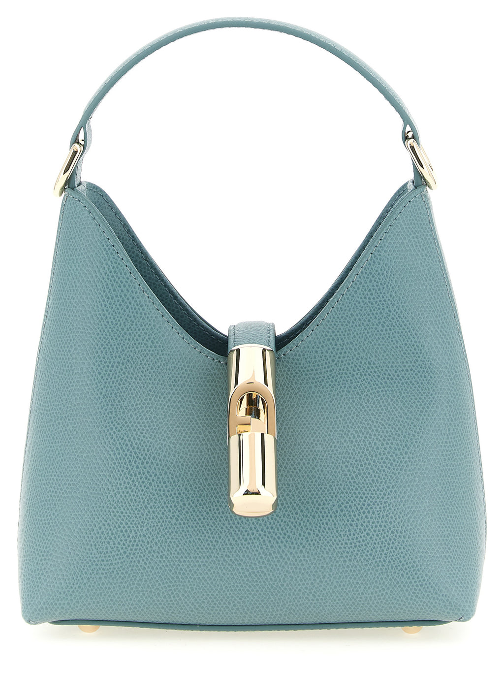 Blue Calfskin Handbag