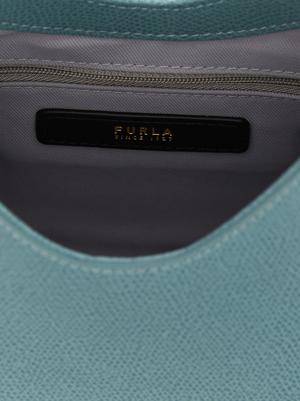 Blue Calfskin Handbag