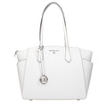 White Leather Shoulder Bag