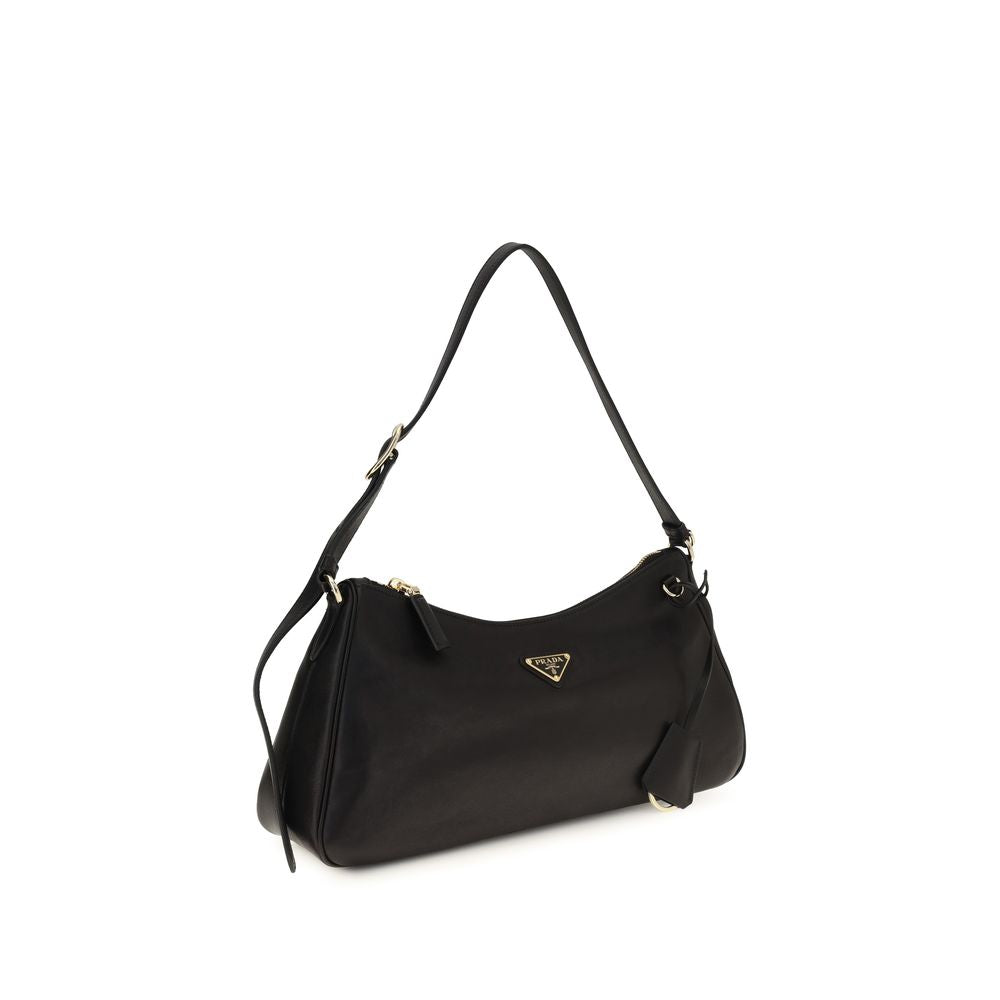 Black Calf Leather Bos Taurus Shoulder Bag
