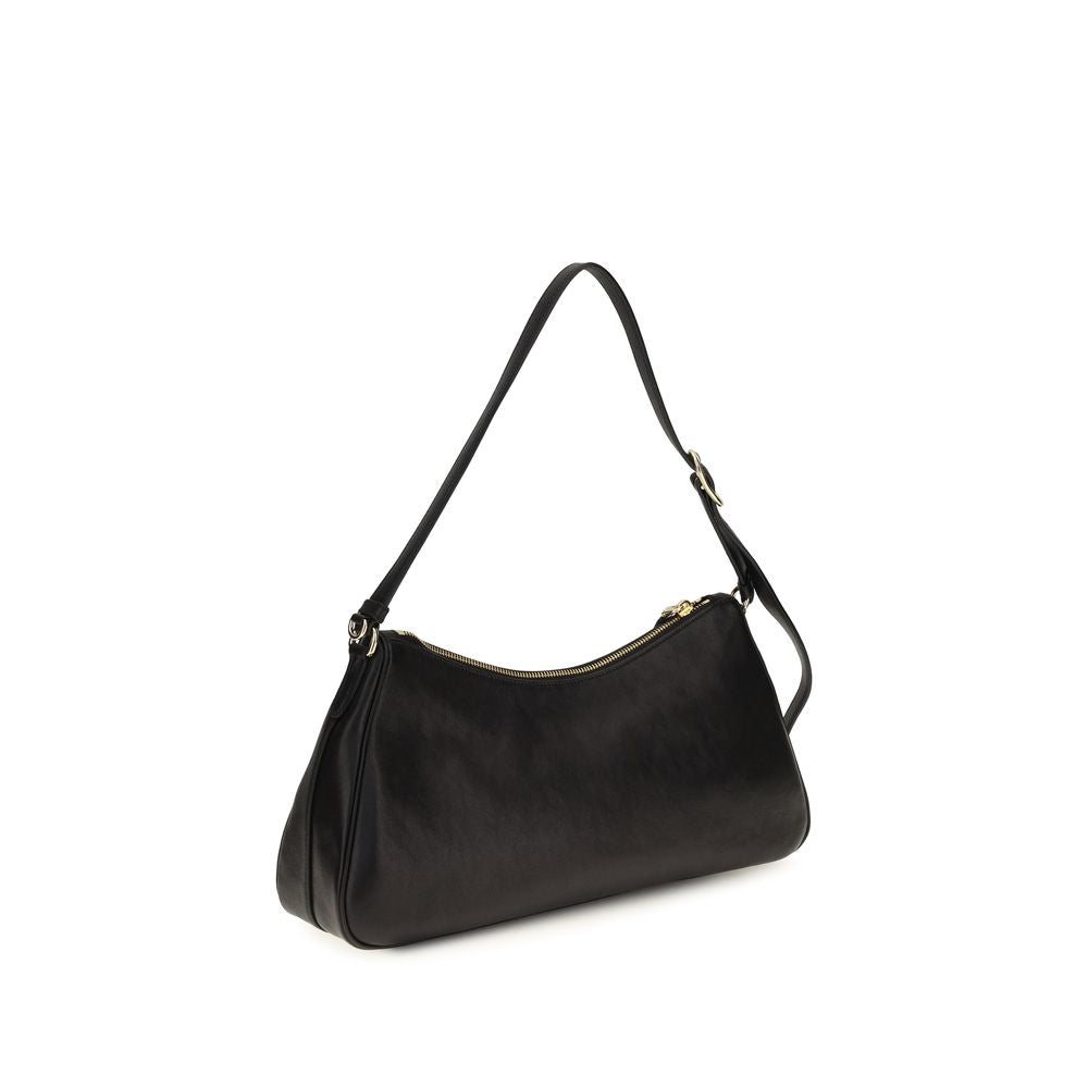 Black Calf Leather Bos Taurus Shoulder Bag