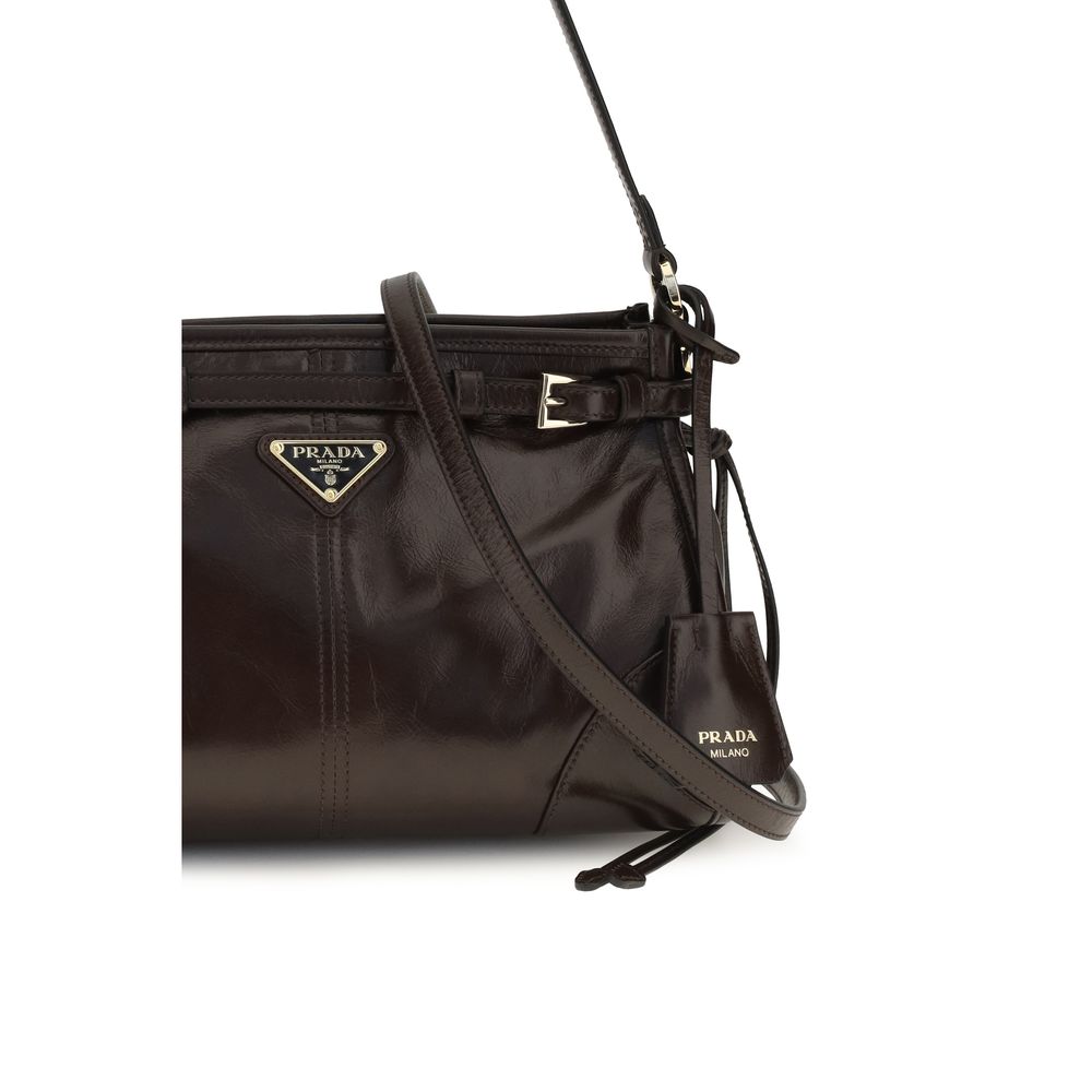 Brown Calf Leather Bos Taurus Handbag