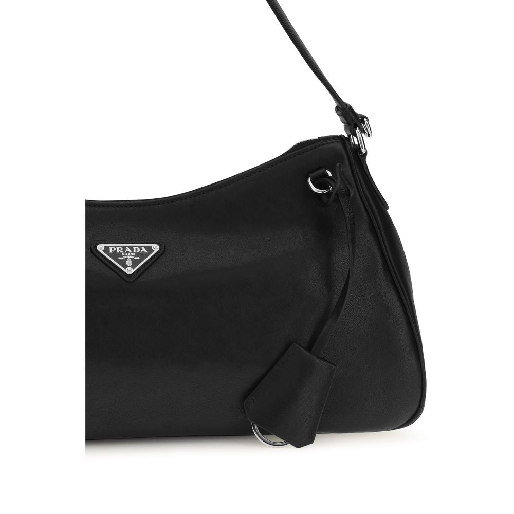 Black Calf Leather Bos Taurus Shoulder Bag
