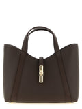Brown Calfskin Tote Bag