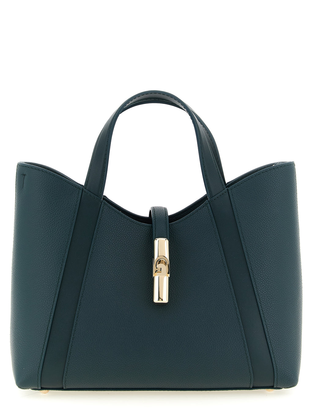 Bicolor Calfskin Tote Bag