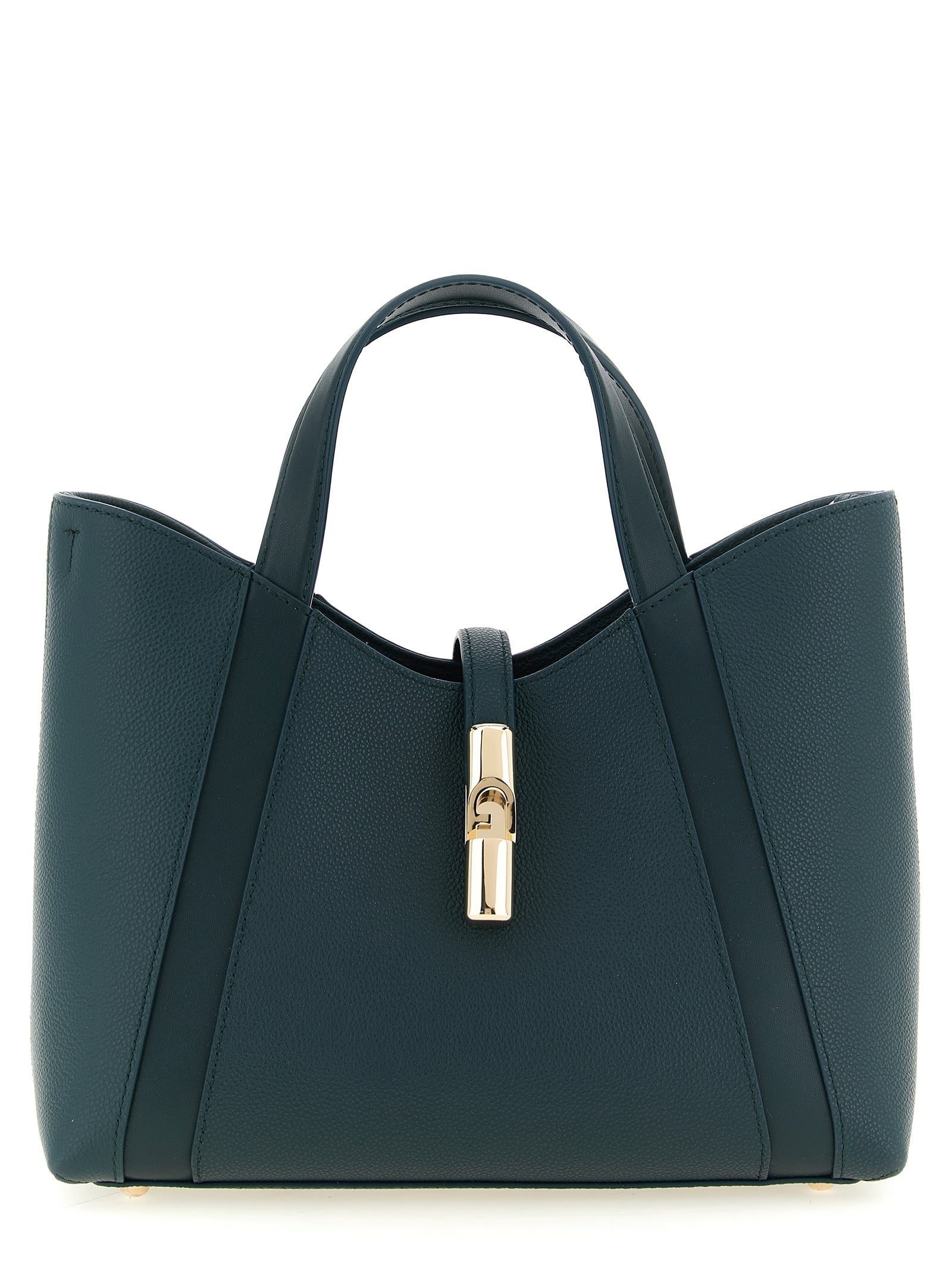 Bicolor Calfskin Tote Bag