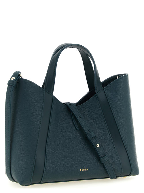 Bicolor Calfskin Tote Bag
