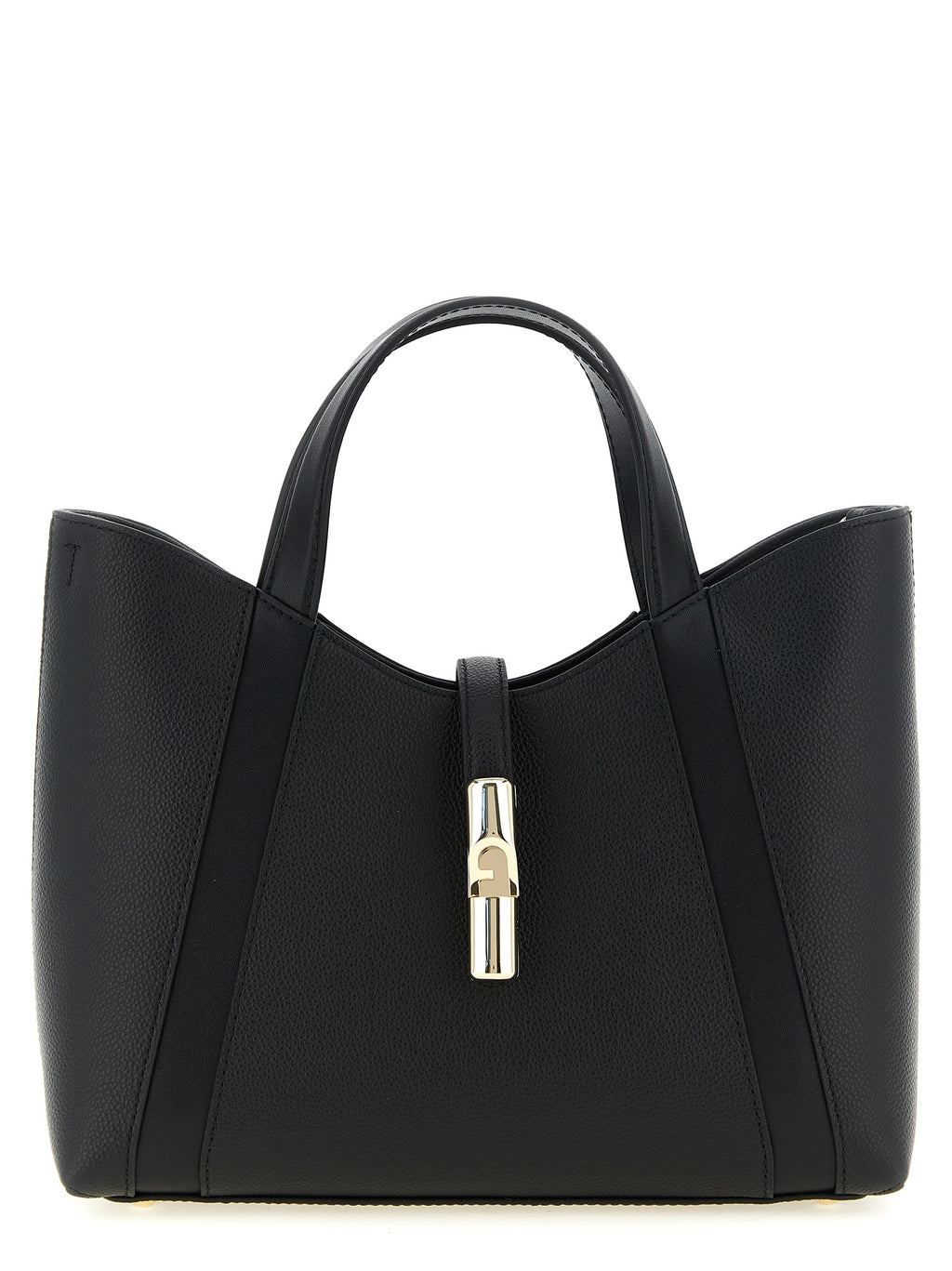 Black Calfskin Tote Bag