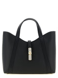 Black Calfskin Tote Bag