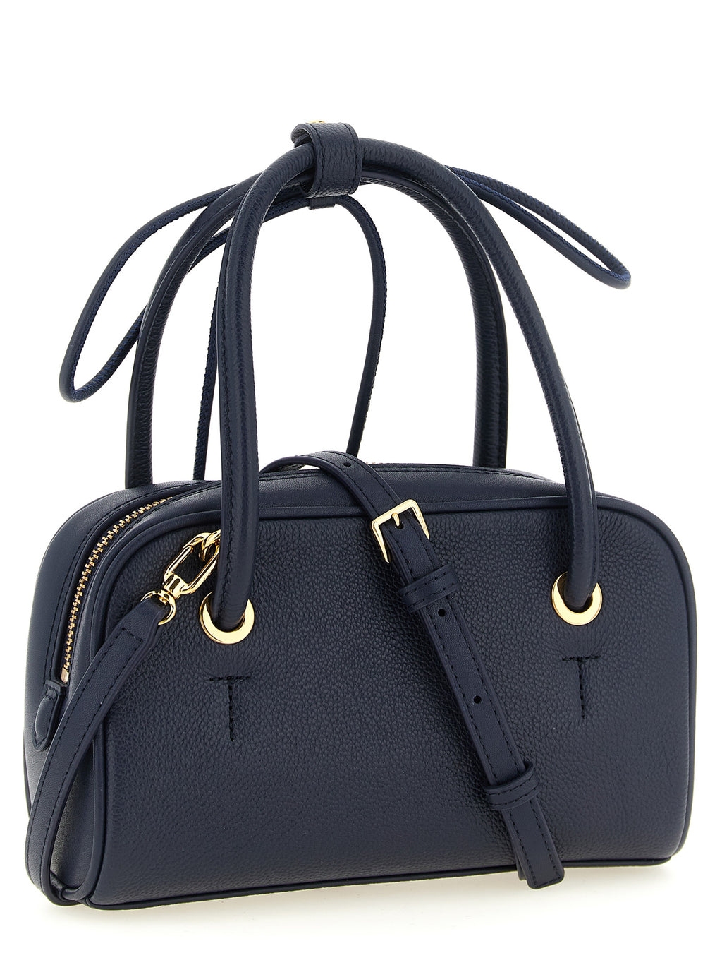 Blue Calfskin Handbag