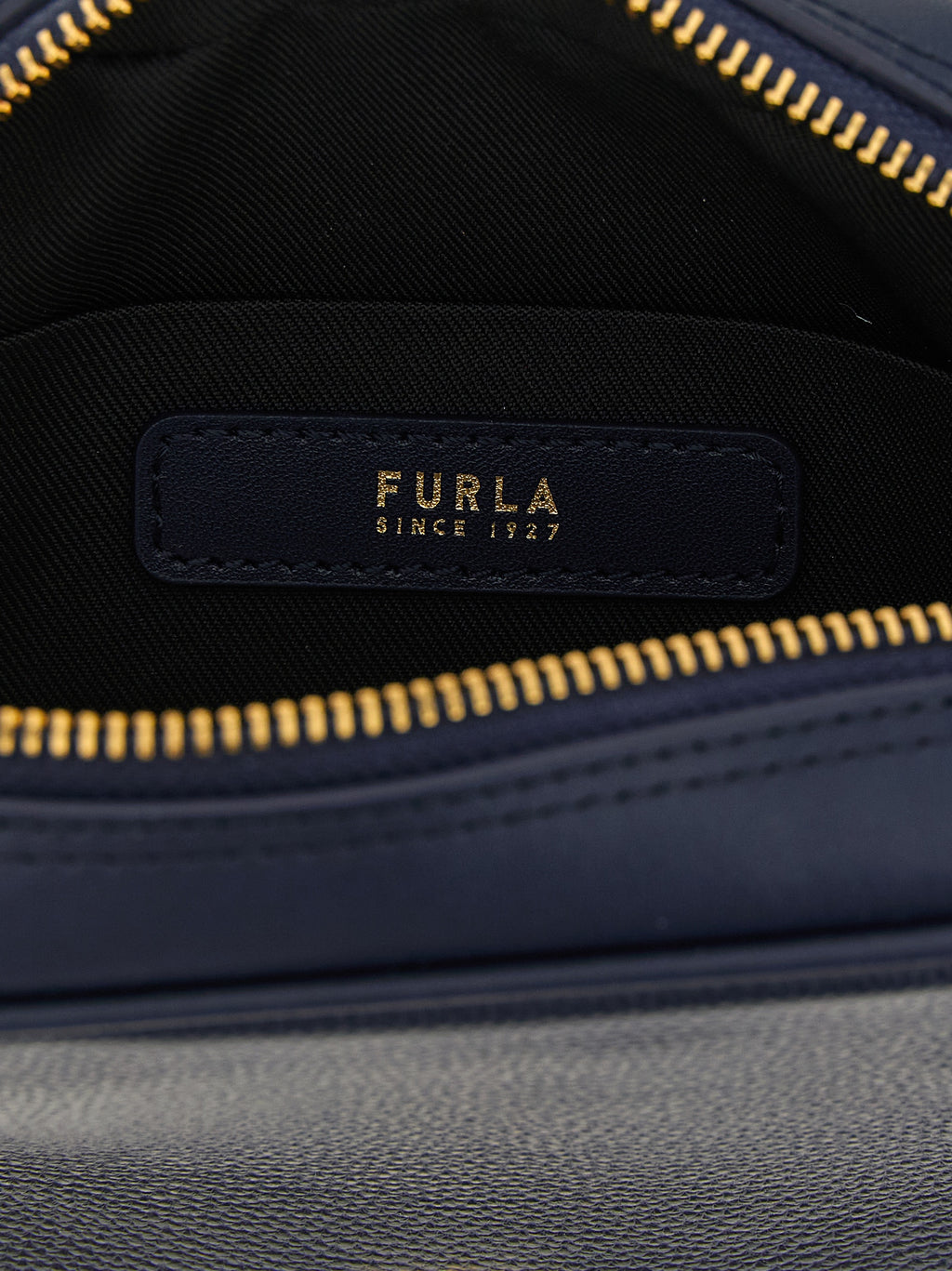 Blue Calfskin Handbag