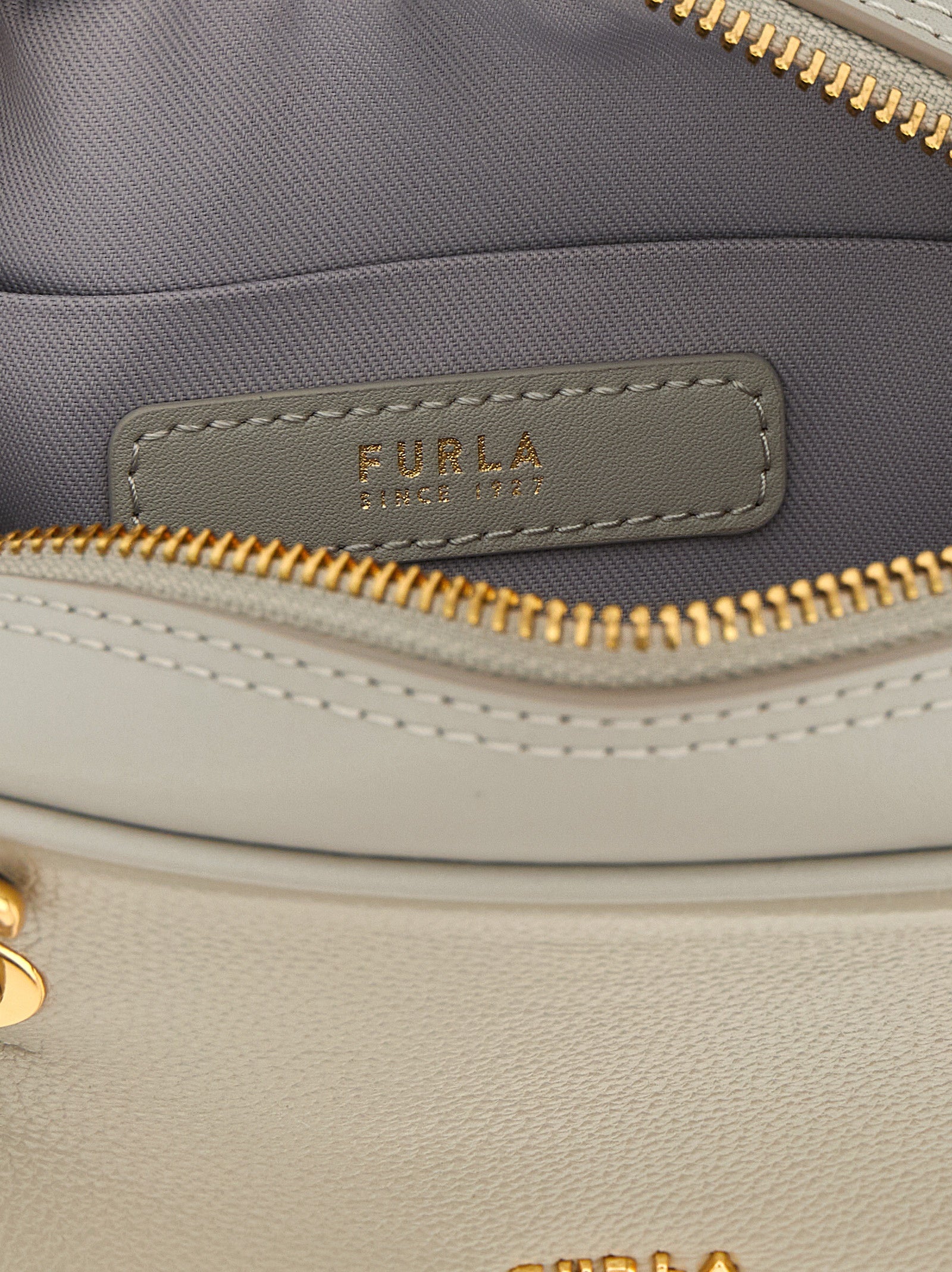 Gray Calfskin Handbag