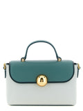 Bicolor Calfskin Handbag