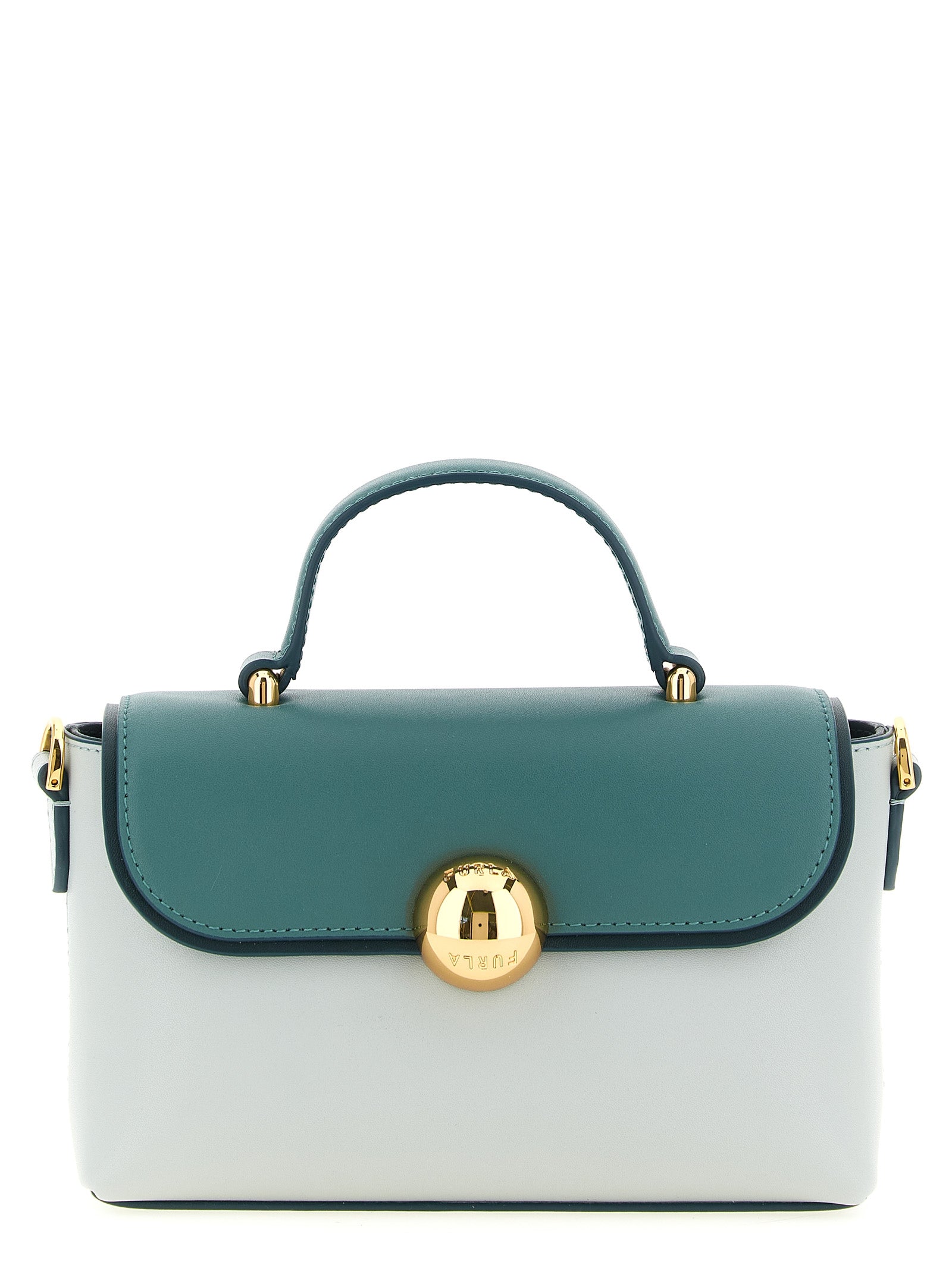 Bicolor Calfskin Handbag