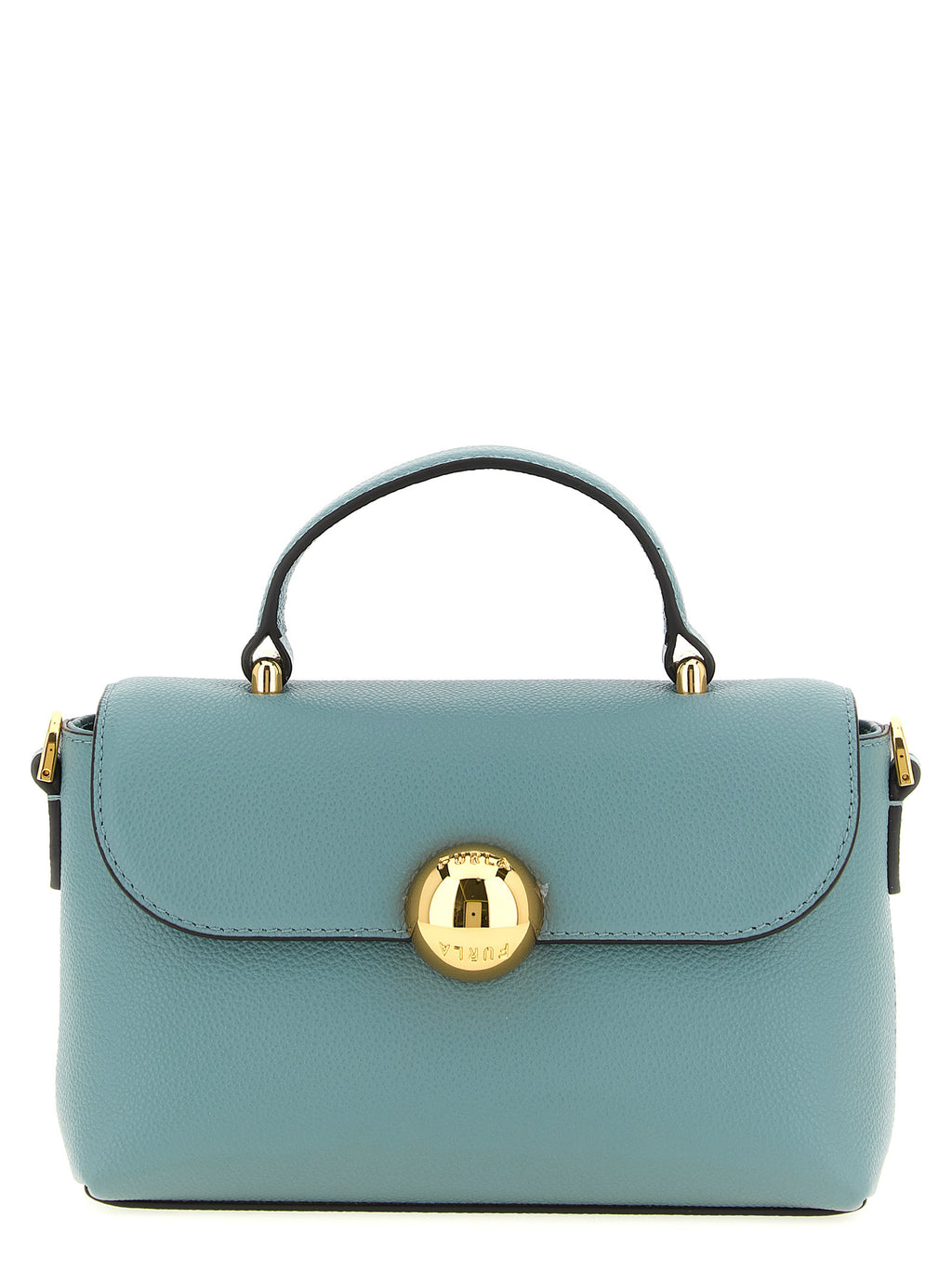 Blue Calfskin Handbag