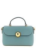 Blue Calfskin Handbag