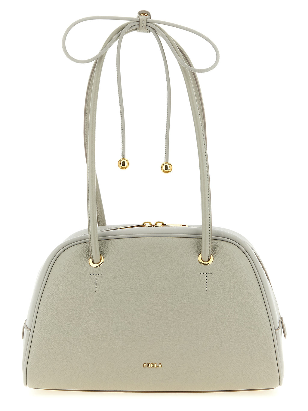 Gray Calfskin Handbag