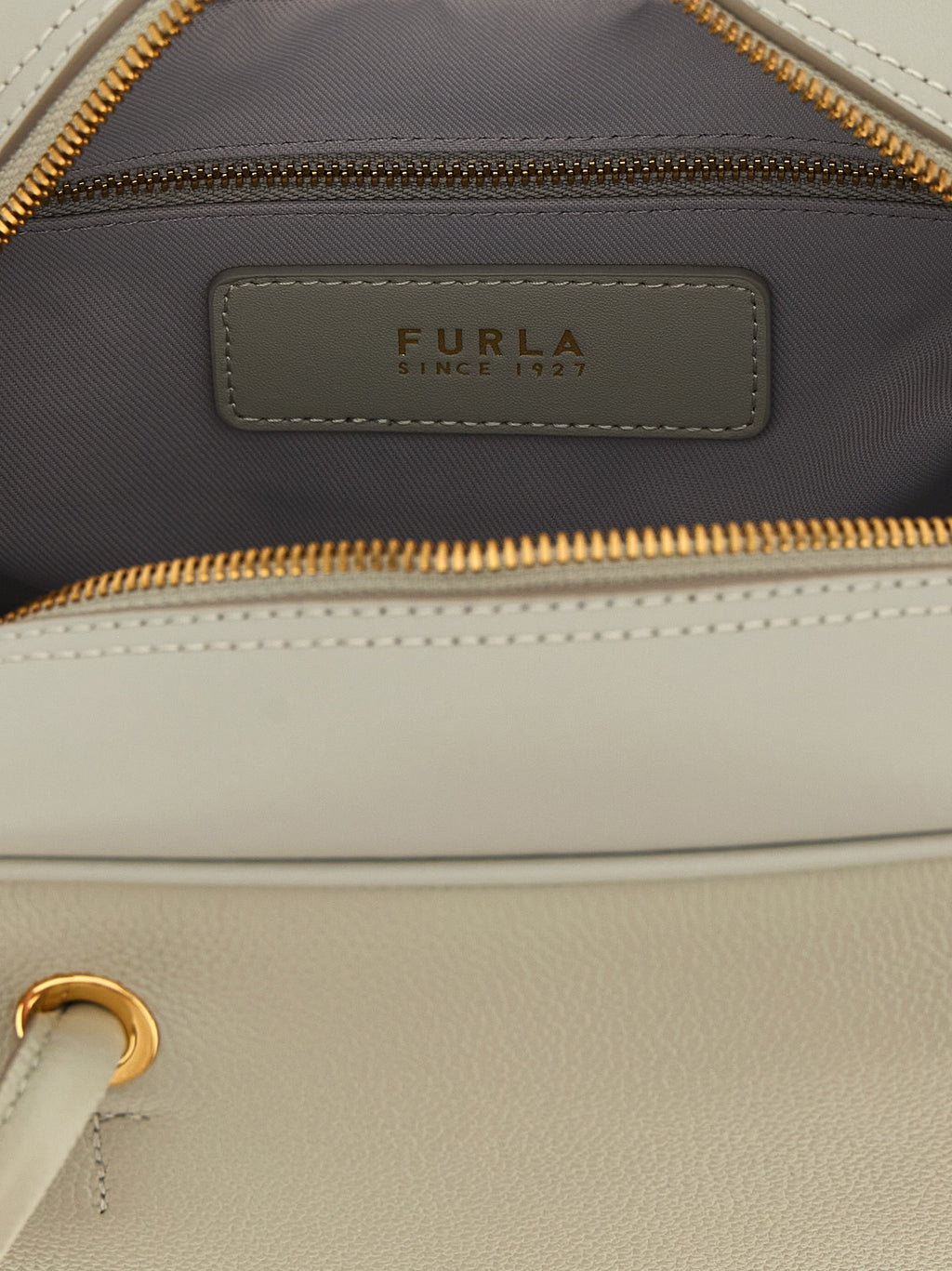 Gray Calfskin Handbag