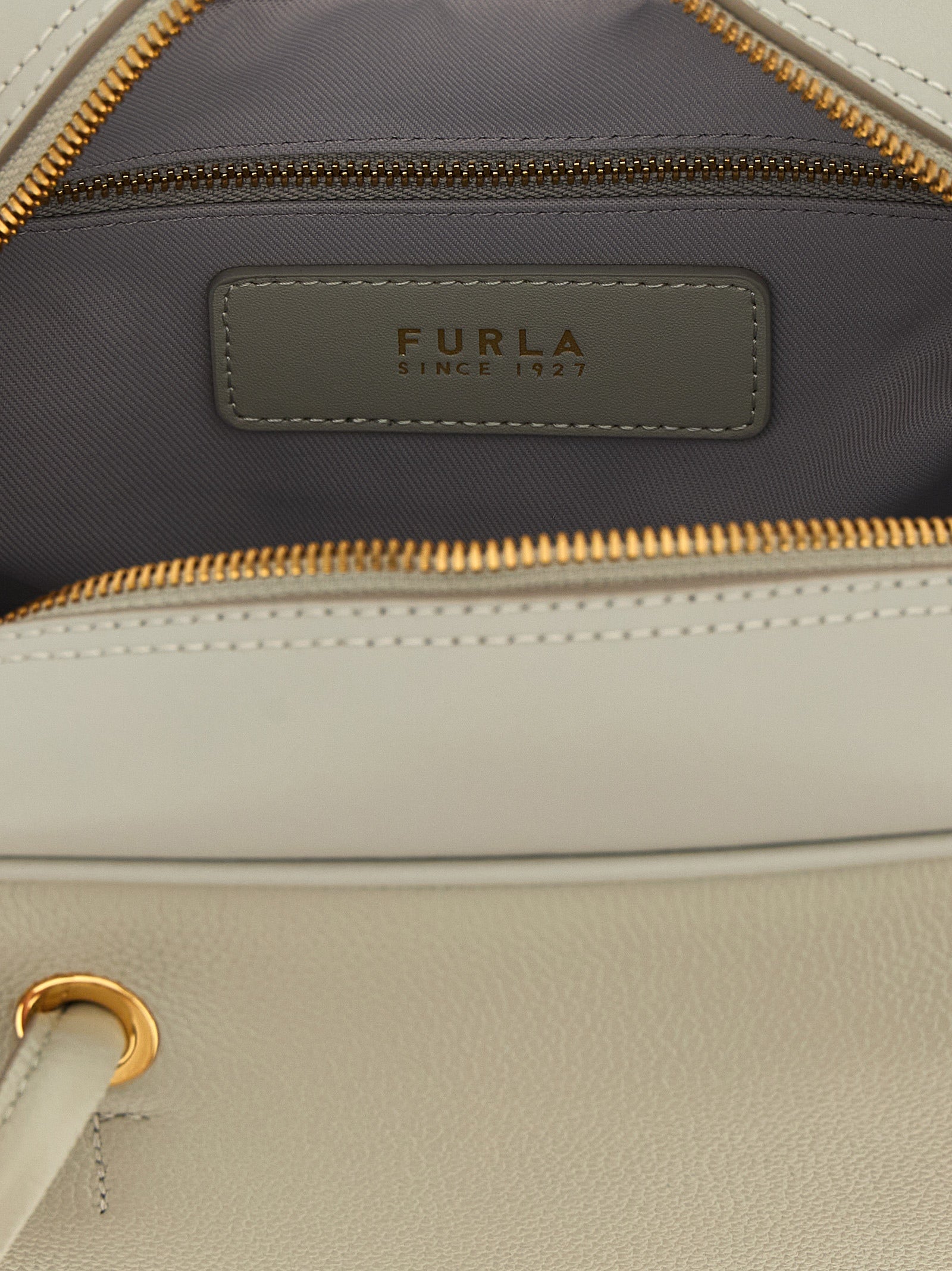 Gray Calfskin Handbag