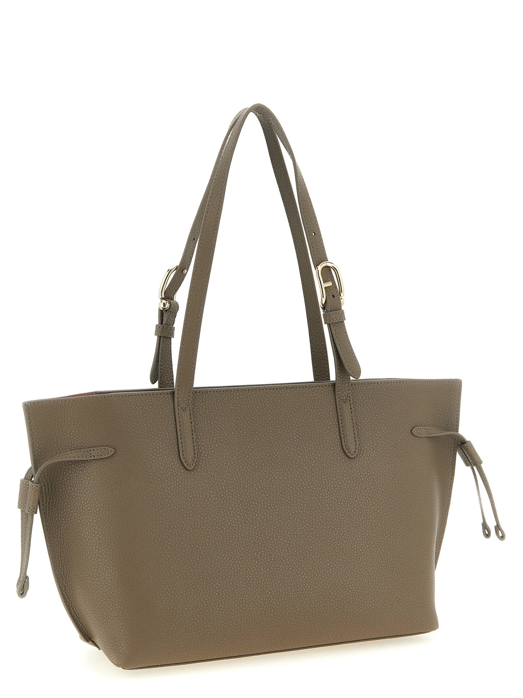 Gray Calfskin Tote Bag