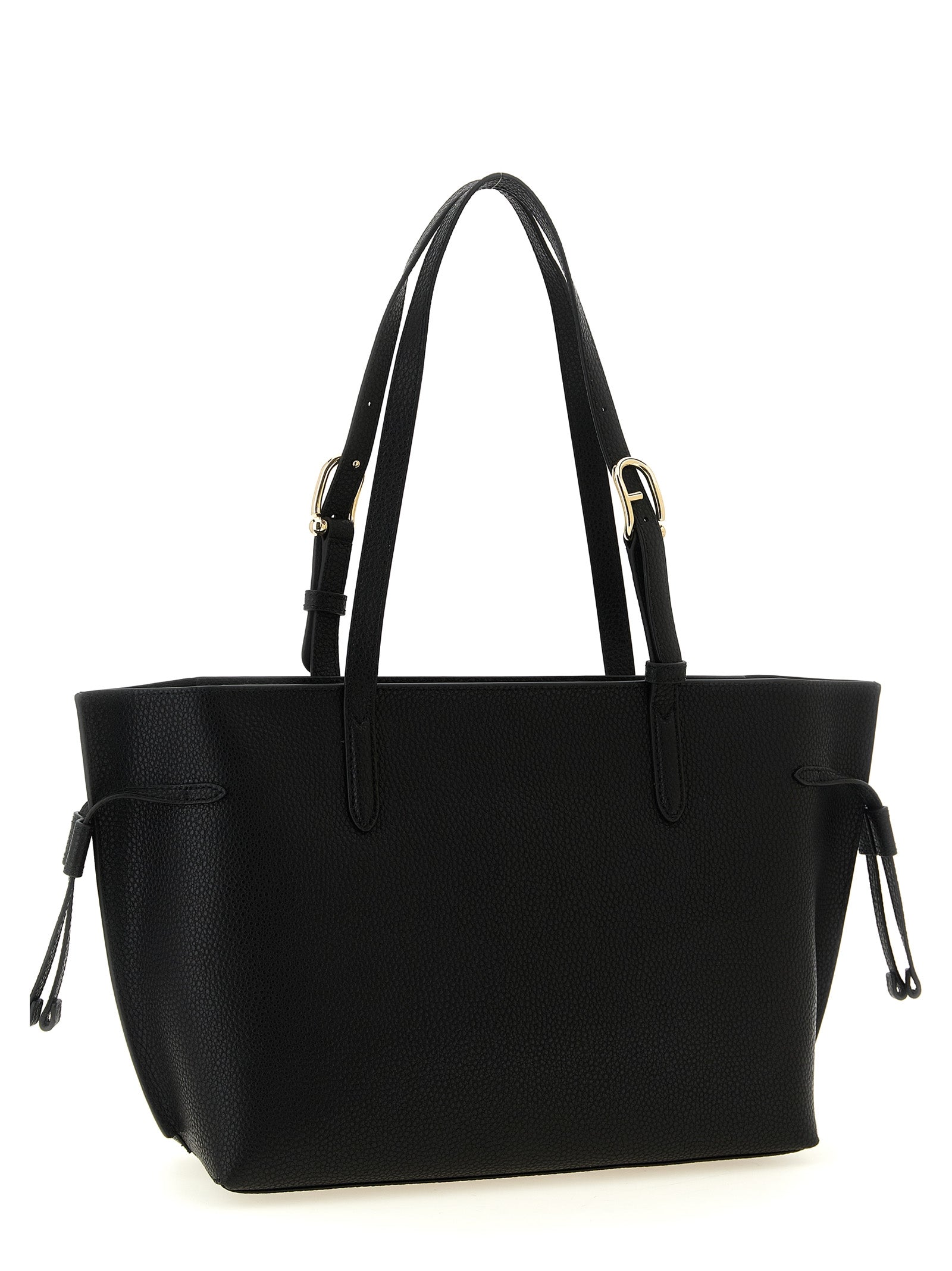 Black Calfskin Tote Bag