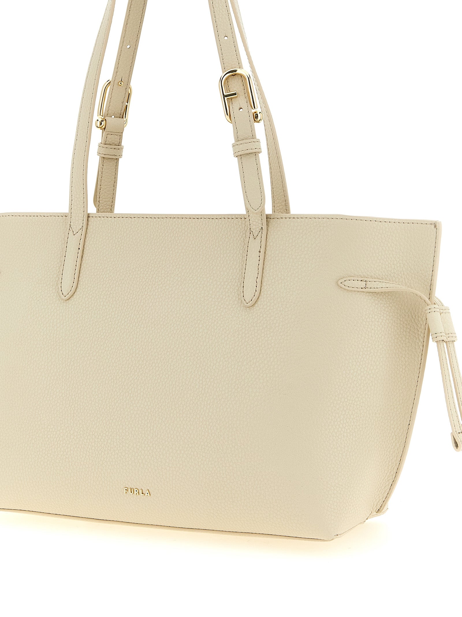 White Calfskin Tote Bag
