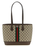 Brown Polyethylene Tote Bag