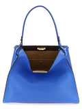 Blue Calfskin Handbag