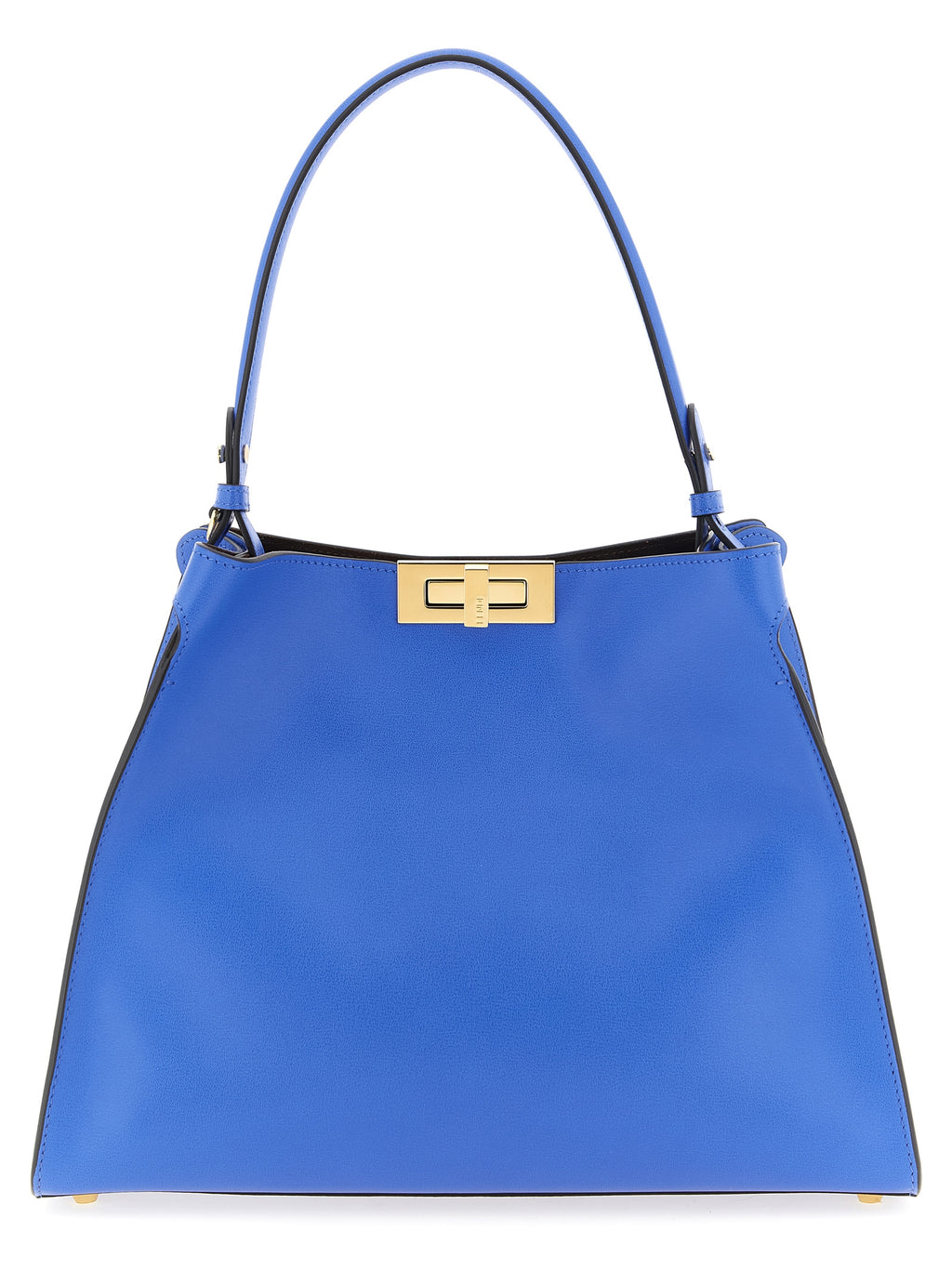 Blue Calfskin Handbag
