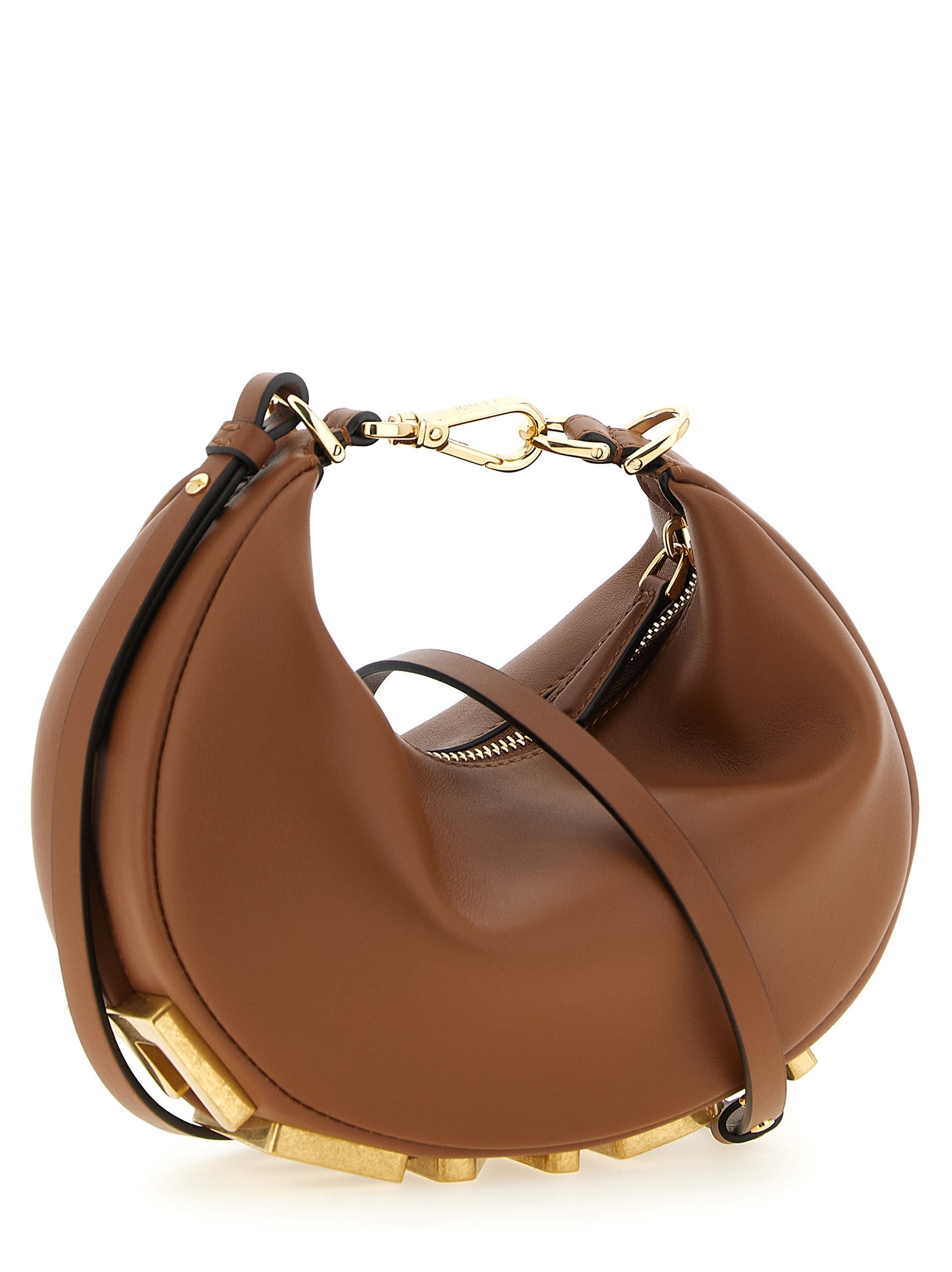 Brown Calfskin Handbag