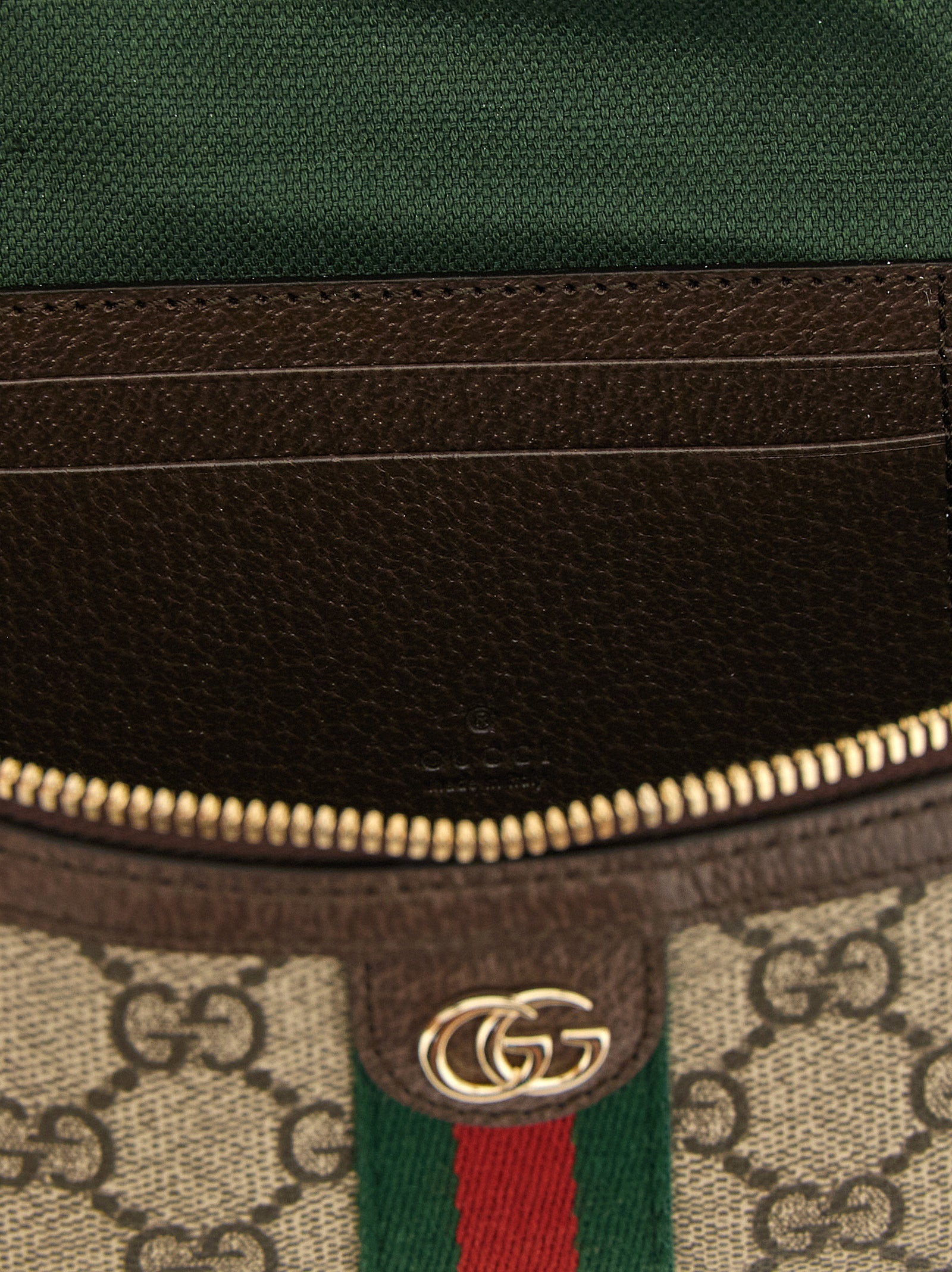 Beige Polyethylene Crossbody Bag