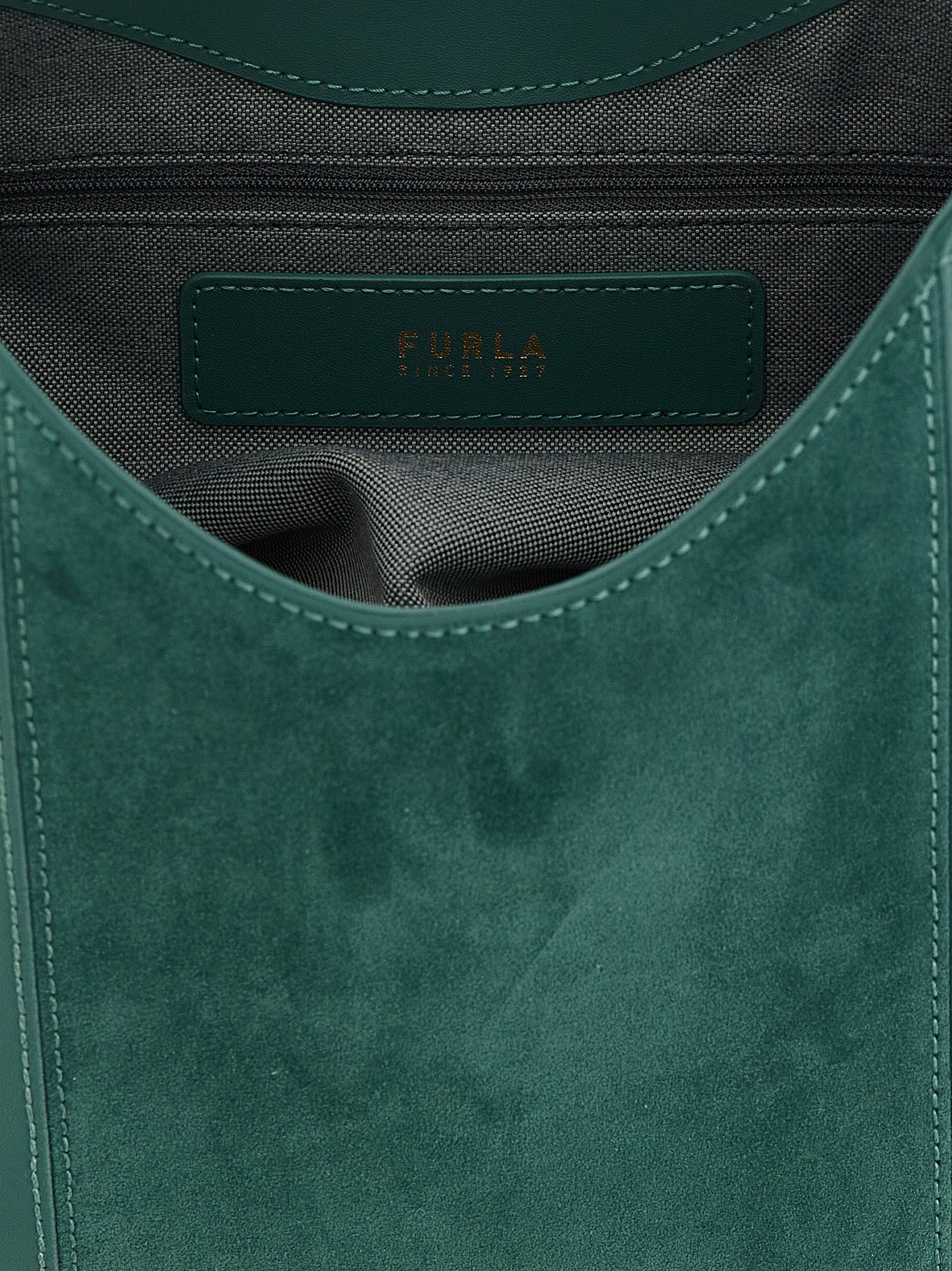 Bicolor Calfskin Shoulder Bag