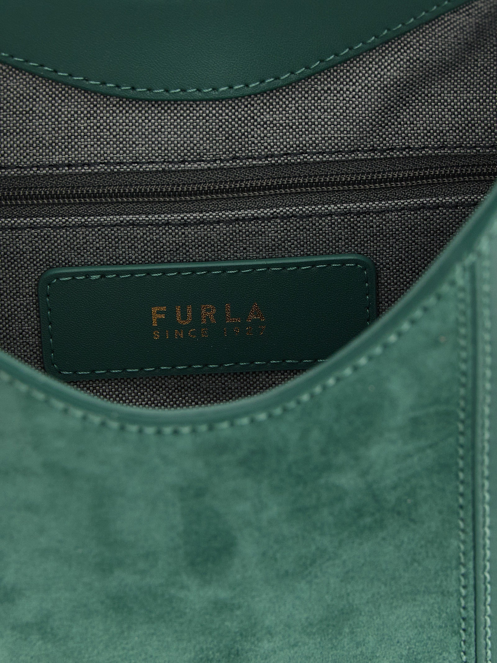 Bicolor Calfskin Shoulder Bag