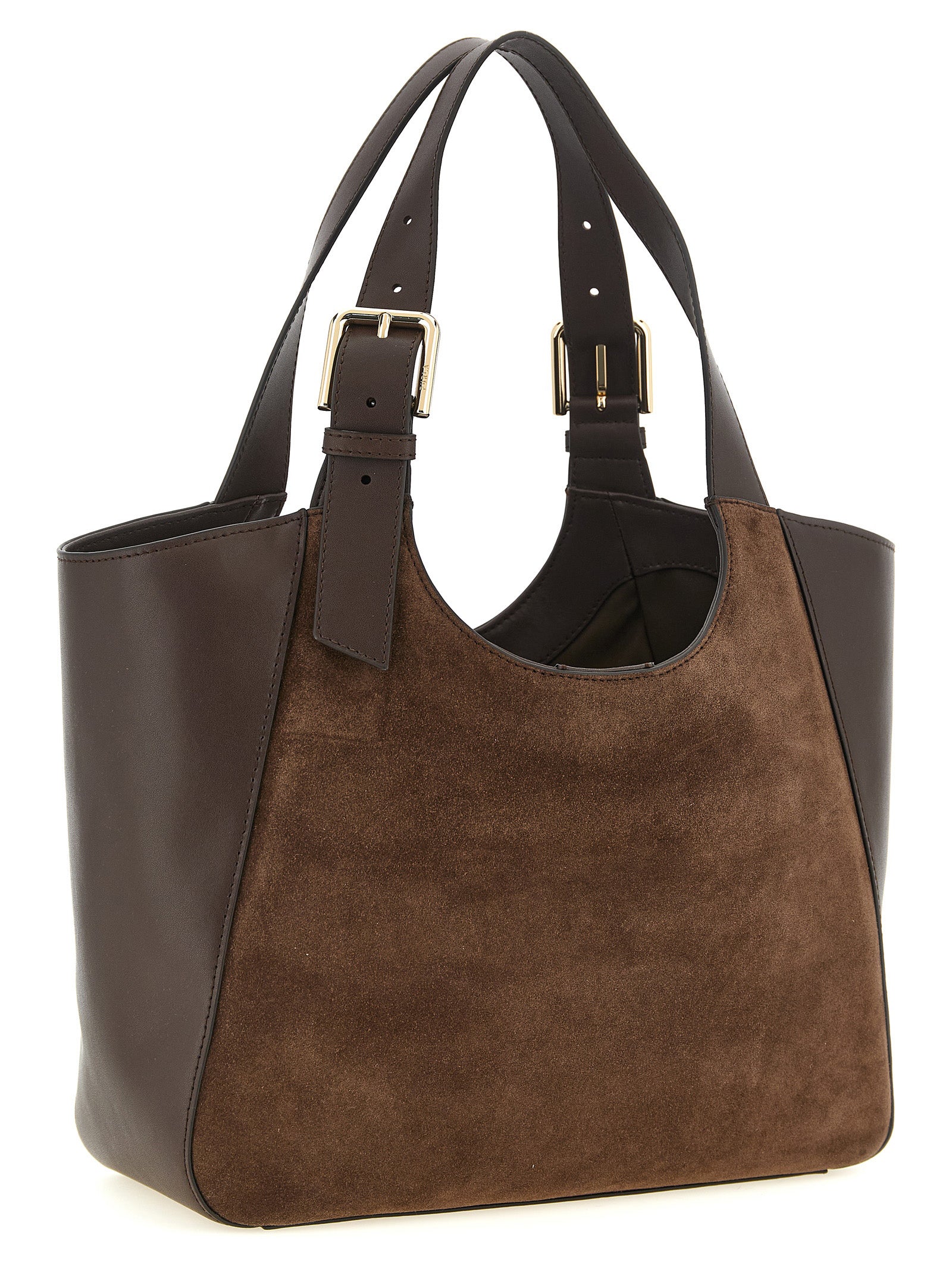 Brown Calfskin Tote Bag