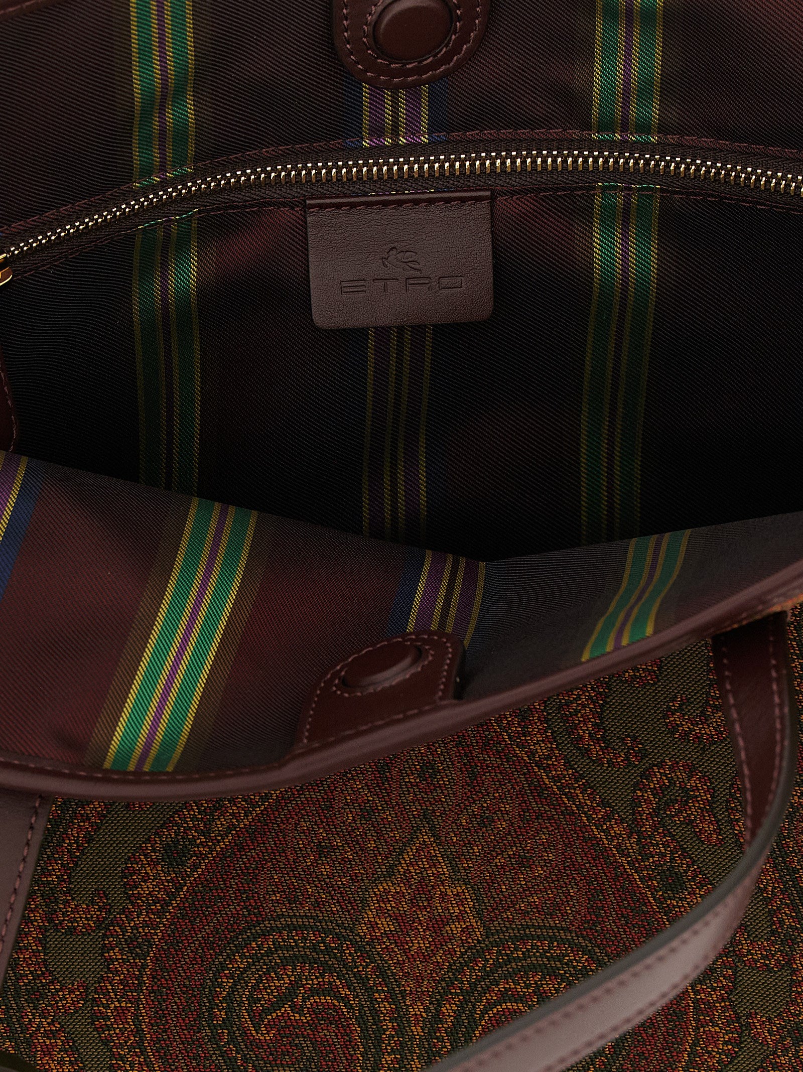 Multicolor Polyester Tote Bag