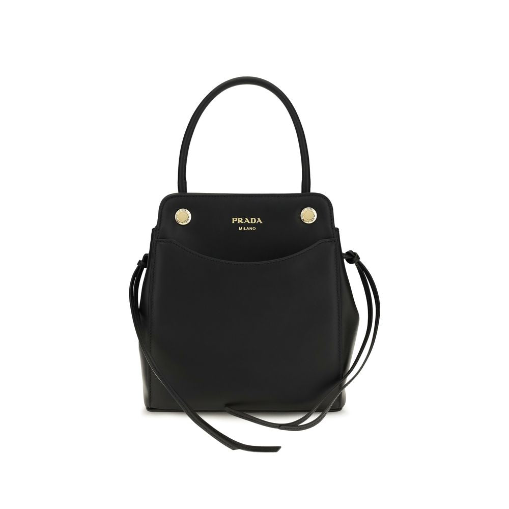 Black Calf Leather Bos Taurus Shoulder Bag