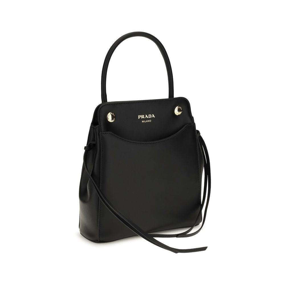 Black Calf Leather Bos Taurus Shoulder Bag